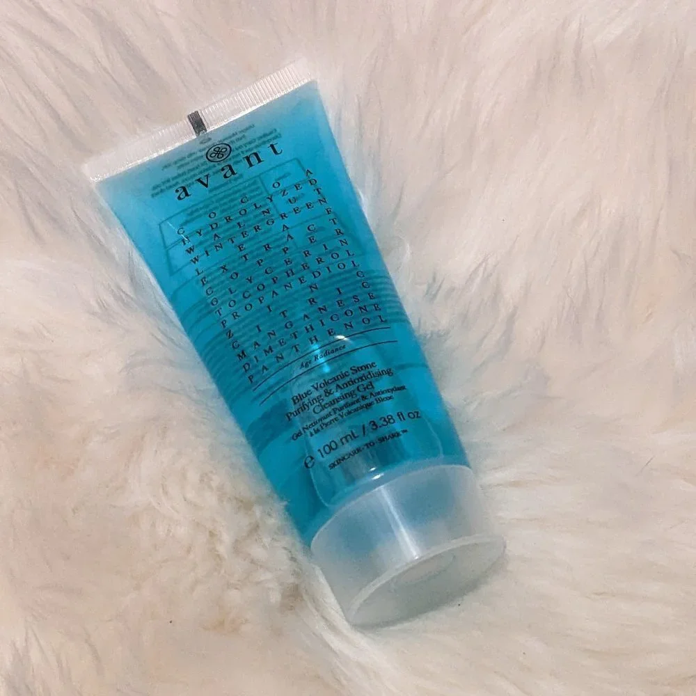 AVANT skincare blue
